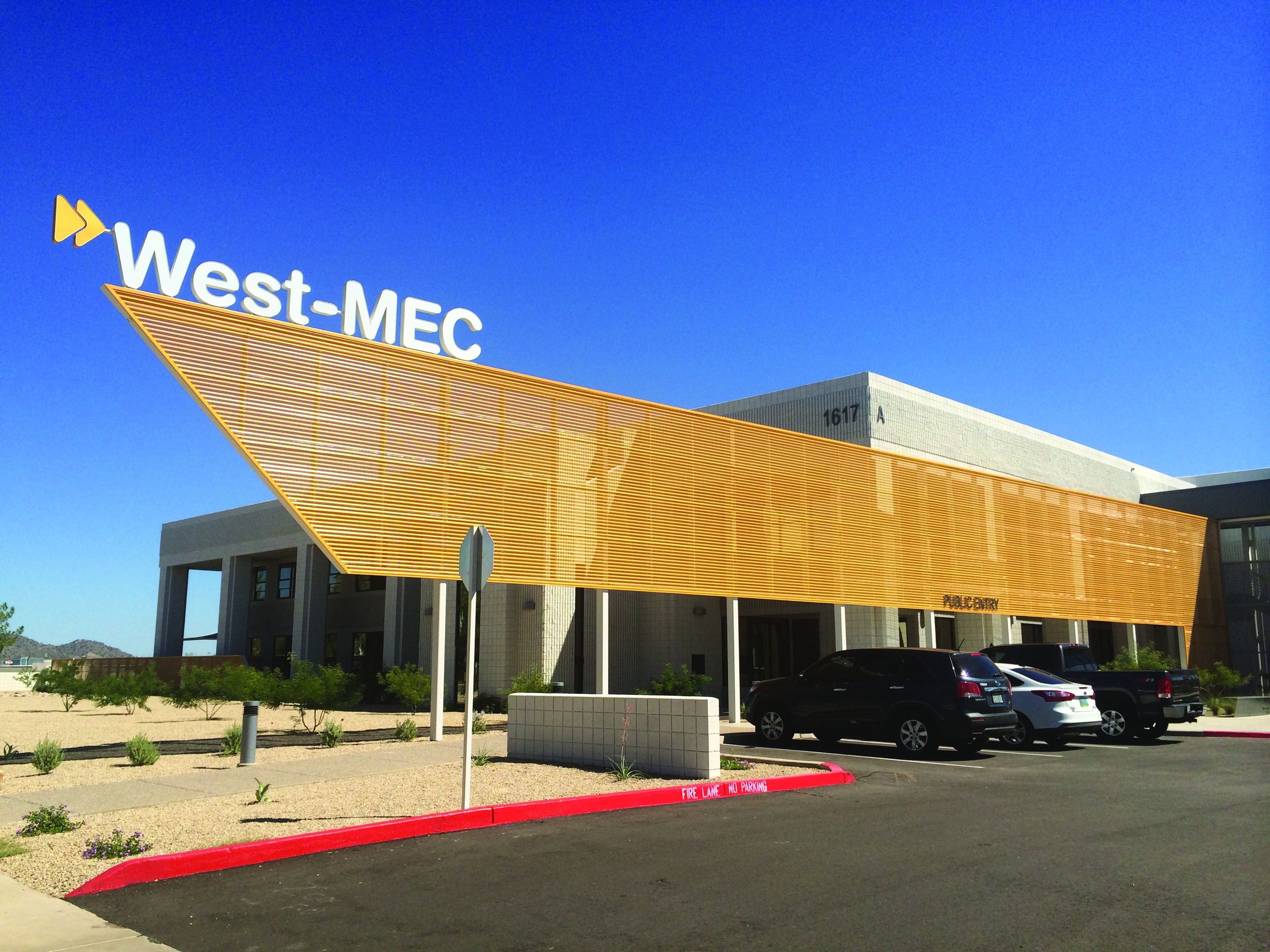 Corrugated Perforated Metal Panels Architectural Cladding