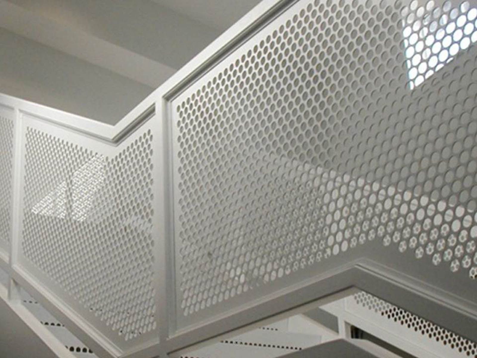 zingen Onbevreesd tumor Architectural Metal Stairs | Perforated Metal Stair Risers