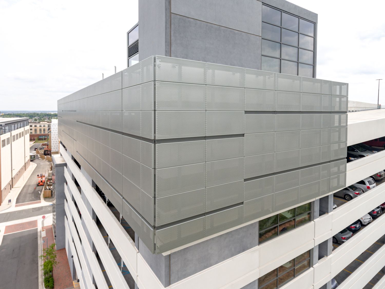Hendrick Perforated Metal Cladding Loudoun Station Project