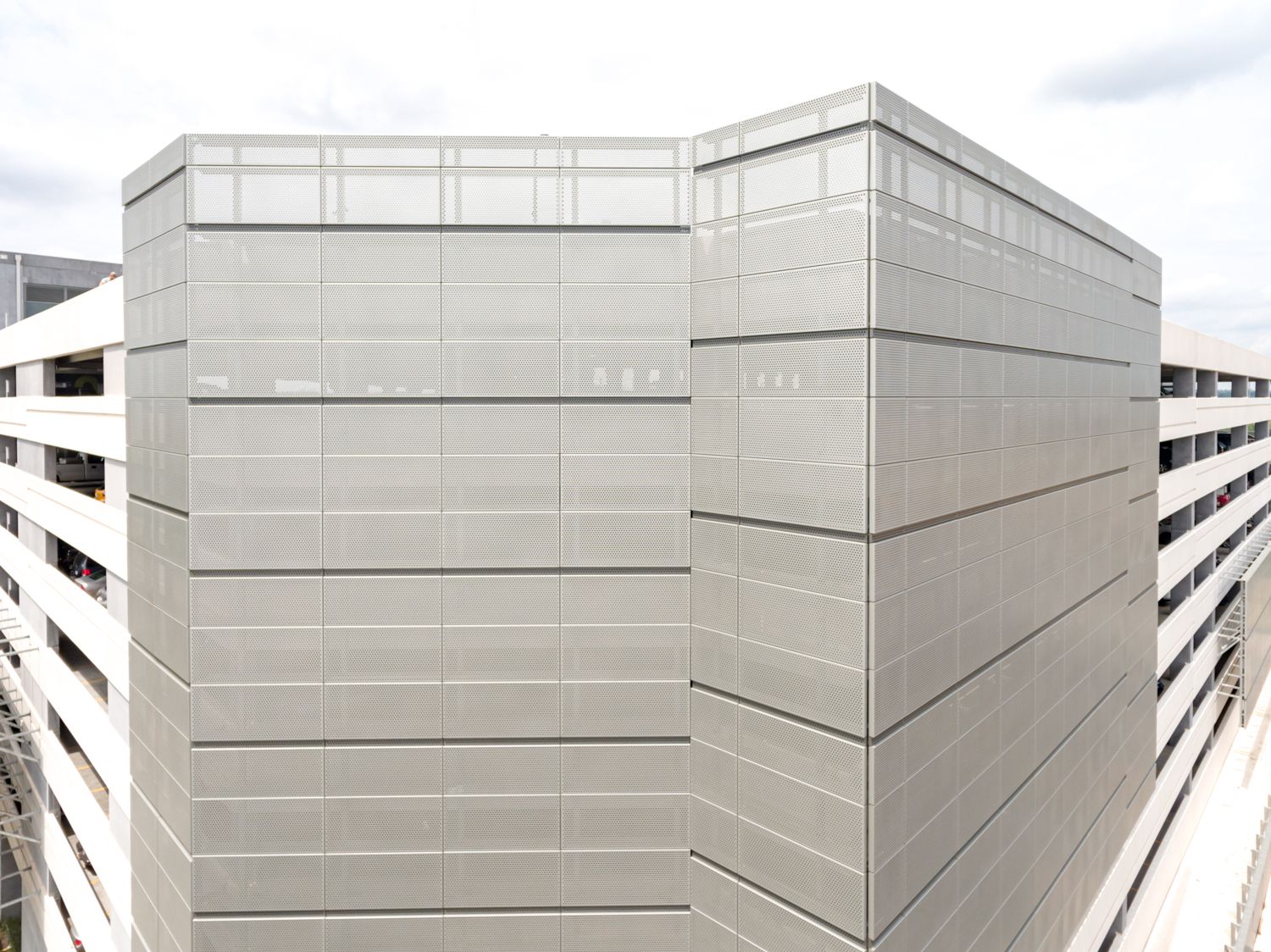 Hendrick Perforated Metal Cladding Loudoun Station Project