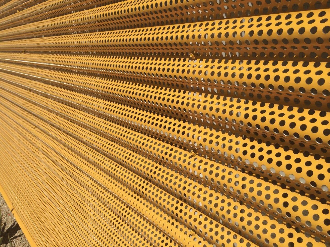 Hendrick Perforated Corrugated Façade in Phoenix, AZ