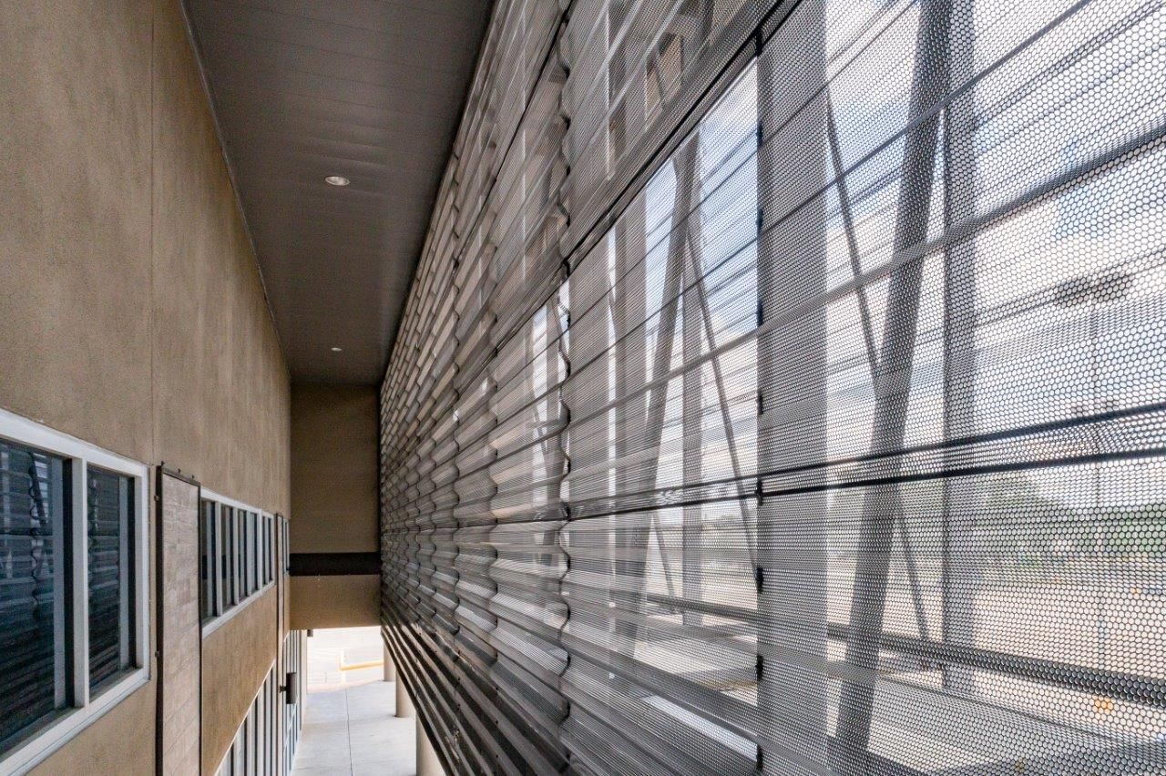 Perforated Corrugated Metal Façade | Valley Creek Church