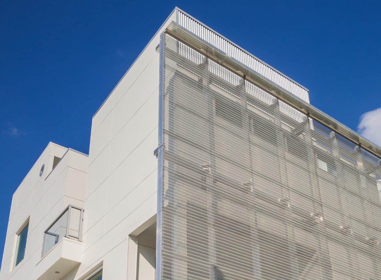 Perforated Corrugated Metal Panels The Art Colony Hendrick