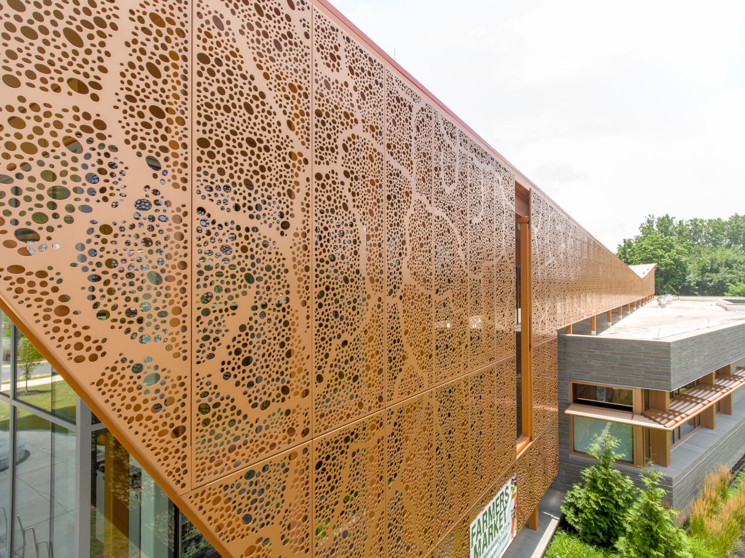 Perforated Metal Architectural Panels Image to u