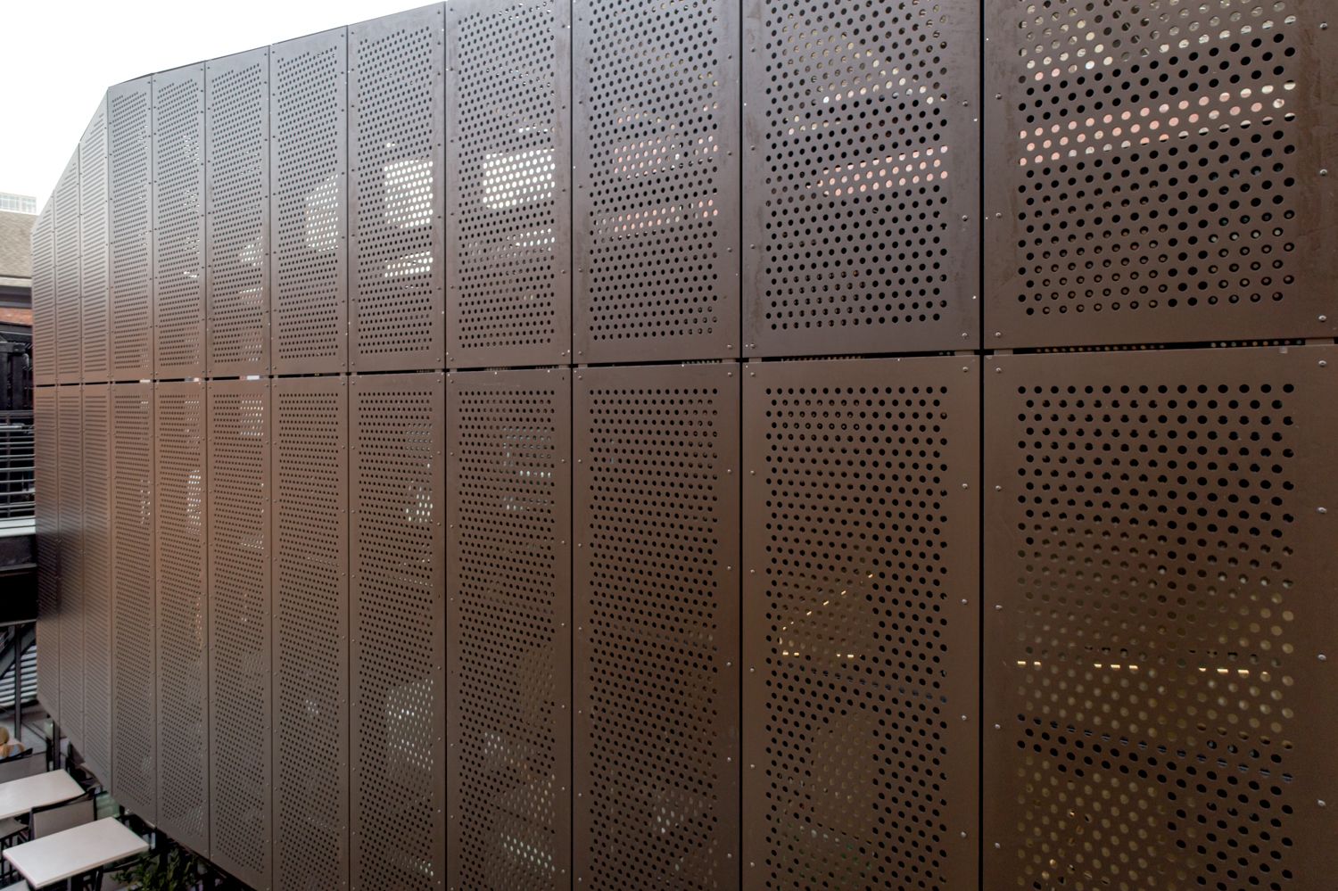 Hamilton Court Perforated Metal Cladding | Hendrick